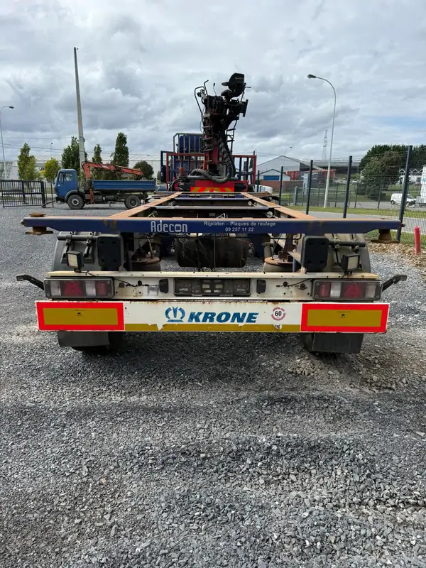 Krone AZ *BDF*2 essieux* - Remorque porte-conteneur/ Caisse mobile: photos 4 Krone AZ *BDF*2 essieux* - Remorque porte-conteneur/ Caisse mobile: photos 4