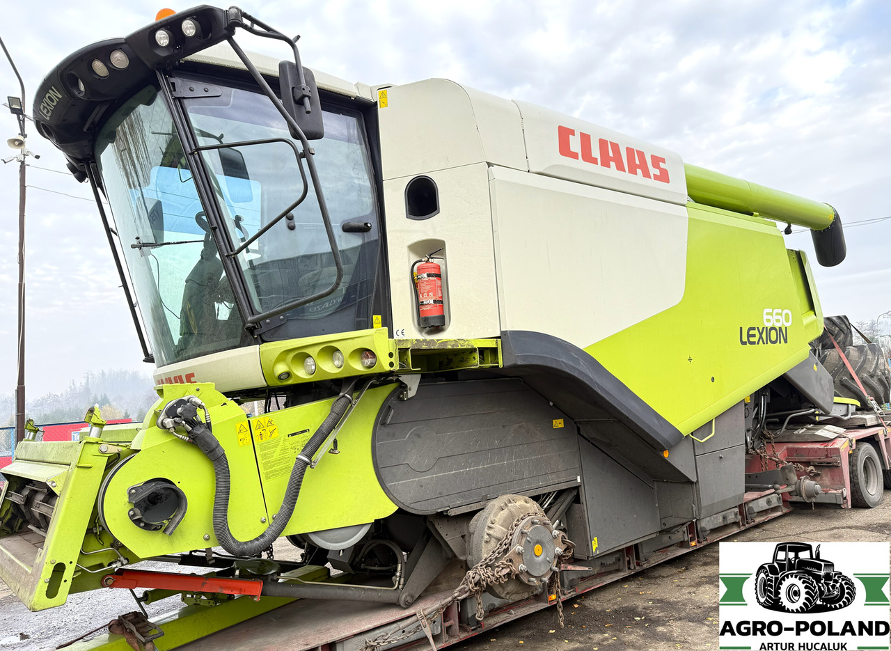 CLAAS LEXION 660 - 2013 ROK - NOWSZY MODEL - 2468 H - VARIO 750 - Moissonneuse-batteuse: photos 2 CLAAS LEXION 660 - 2013 ROK - NOWSZY MODEL - 2468 H - VARIO 750 - Moissonneuse-batteuse: photos 2