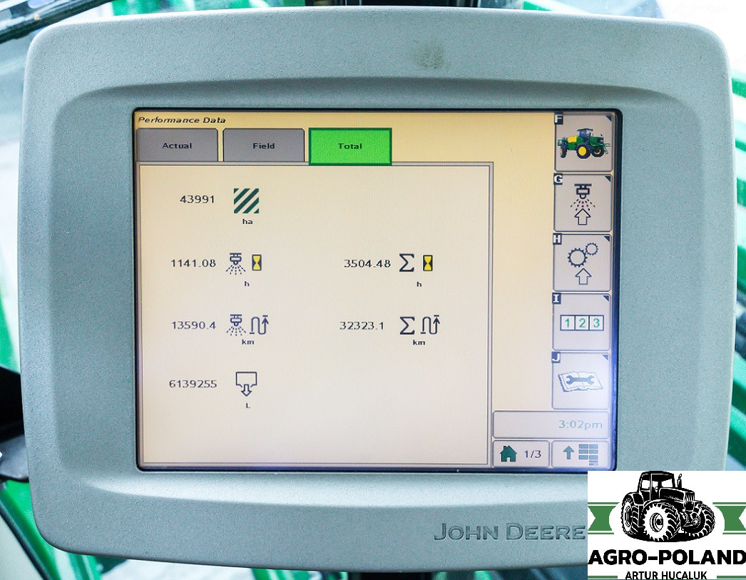 JOHN DEERE 5430 i - 2011 ROK - 36 M - GPS - AUTOPILOT - AUTOTRAC - 1141 h - Pulvé automoteur: photos 5 JOHN DEERE 5430 i - 2011 ROK - 36 M - GPS - AUTOPILOT - AUTOTRAC - 1141 h - Pulvé automoteur: photos 5