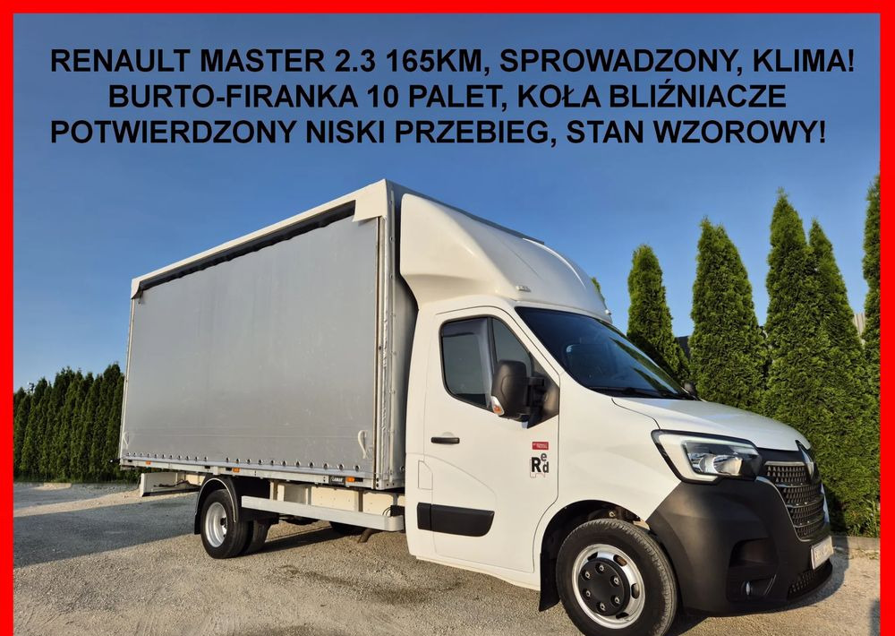 Renault Master 2.3 165KM Burto firanka - Utilitaire rideaux coulissants (PLSC): photos 1 Renault Master 2.3 165KM Burto firanka - Utilitaire rideaux coulissants (PLSC): photos 1
