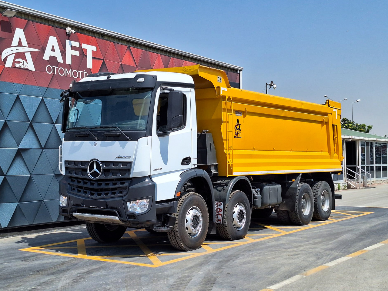 MERCEDES-BENZ AROCS 4148 - Camion benne: photos 1 MERCEDES-BENZ AROCS 4148 - Camion benne: photos 1