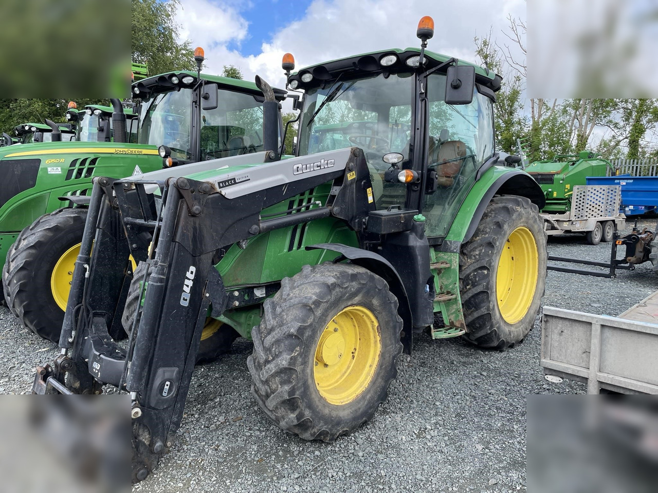 2016 JOHN DEERE 6110R - Tracteur agricole: photos 1 2016 JOHN DEERE 6110R - Tracteur agricole: photos 1