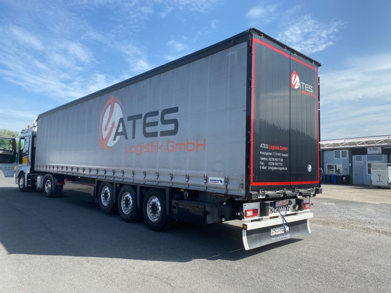Schmitz Cargobull SCS 24/ Tautliner/Liftachse/Alufelgen/Pal.Kasten - Semi-remorque rideaux coulissants: photos 1 Schmitz Cargobull SCS 24/ Tautliner/Liftachse/Alufelgen/Pal.Kasten - Semi-remorque rideaux coulissants: photos 1