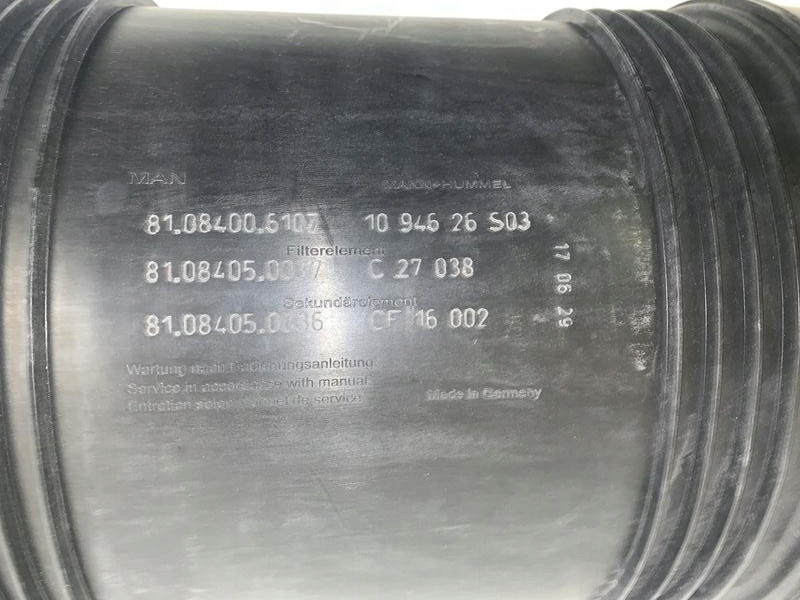FILTR POWIETRZA OBUDOWA FILTRA MAN TGS TGX EURO 6 - Filtre à air pour Camion: photos 4 FILTR POWIETRZA OBUDOWA FILTRA MAN TGS TGX EURO 6 - Filtre à air pour Camion: photos 4
