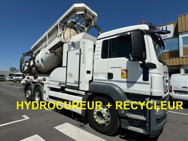 MAN TGS 26.360 - Camion hydrocureur: photos 1 MAN TGS 26.360 - Camion hydrocureur: photos 1