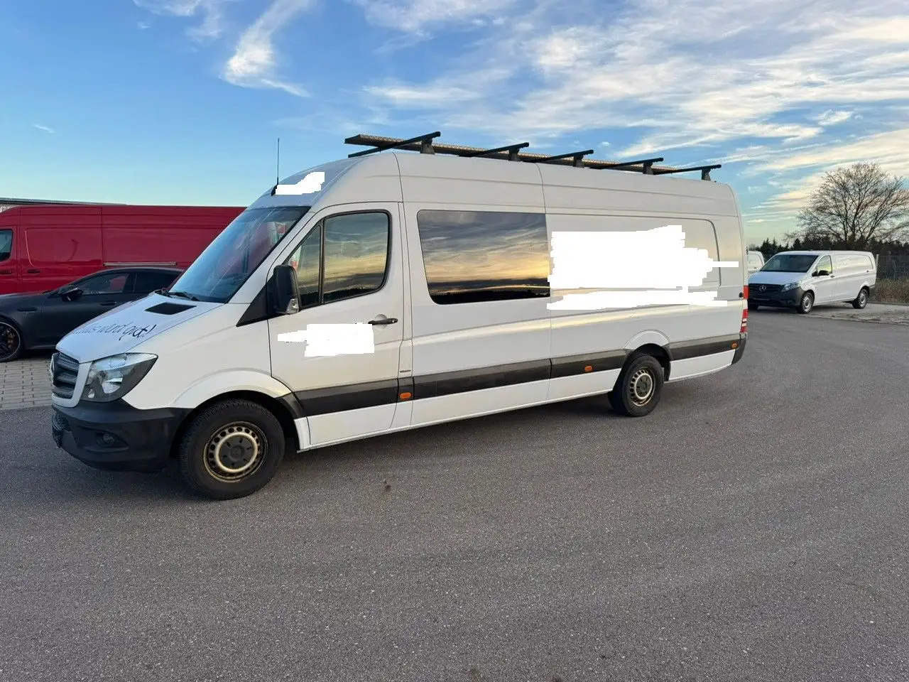 Mercedes-Benz Sprinter 319 CDI Maxi Lang XXL Extralang Mixto - Fourgon utilitaire, Utilitaire double cabine: photos 2 Mercedes-Benz Sprinter 319 CDI Maxi Lang XXL Extralang Mixto - Fourgon utilitaire, Utilitaire double cabine: photos 2