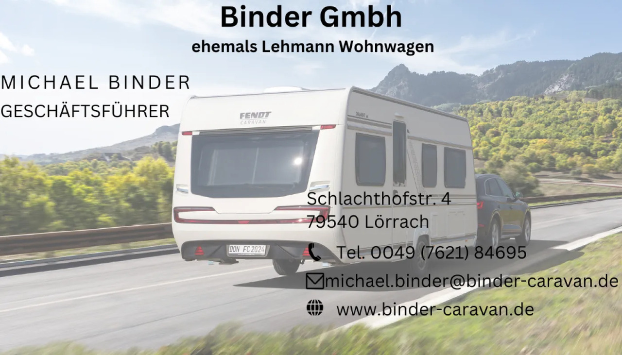 Wohnwagen Fendt Bianco Activ 550 KMG Modell 2026 - Caravane: photos 1 Wohnwagen Fendt Bianco Activ 550 KMG Modell 2026 - Caravane: photos 1