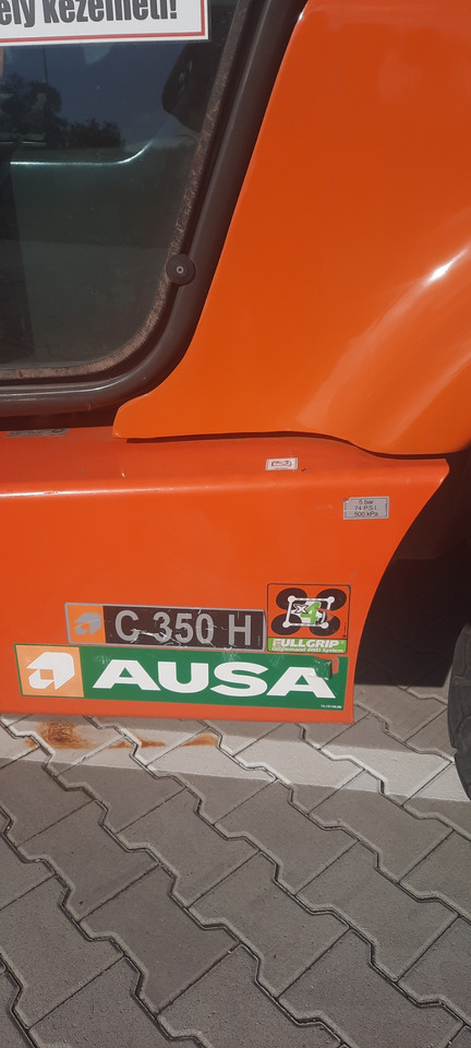 Chariot élévateur diesel AUSA C350HX 4 Closed Cabin All Wheel Drive: photos 19