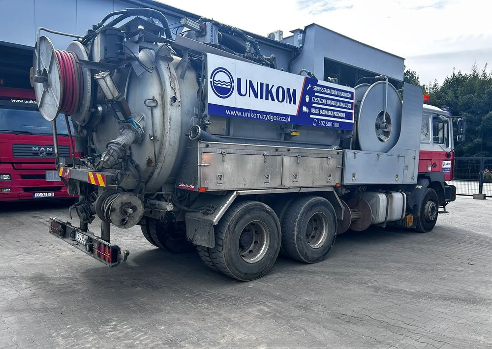 Steyr 26S41 (MAN) 6x4 Kaiser Aquastar WUKO - Camion hydrocureur: photos 5 Steyr 26S41 (MAN) 6x4 Kaiser Aquastar WUKO - Camion hydrocureur: photos 5