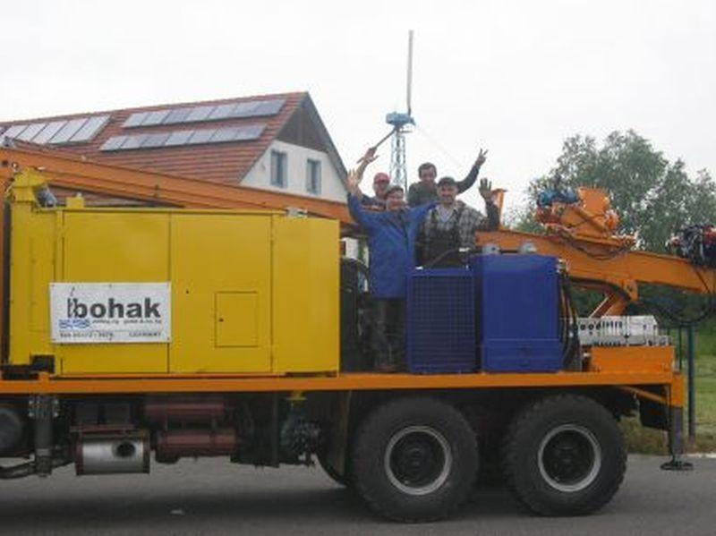 Bohak drill rig KL 400 Drilling rig 400 meter, Foreuse - Foreuse: photos 1 Bohak drill rig KL 400 Drilling rig 400 meter, Foreuse - Foreuse: photos 1