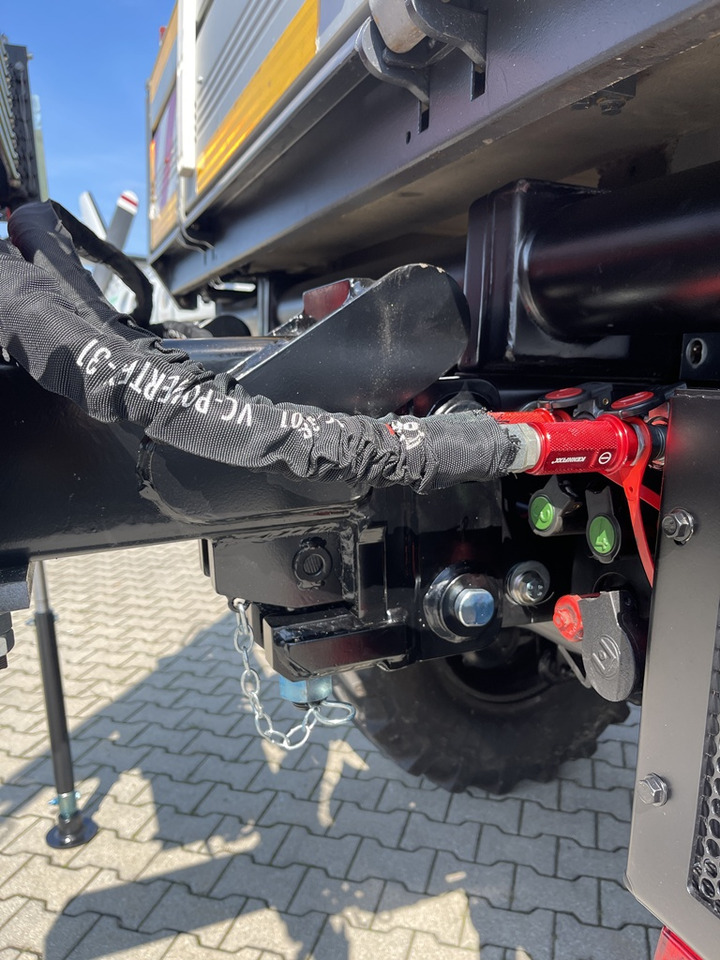 Camion grue pour transport de équipements lourds Unimog U318 - UHN mit Ladekran und Forstgreifer , Traumzustand: photos 26