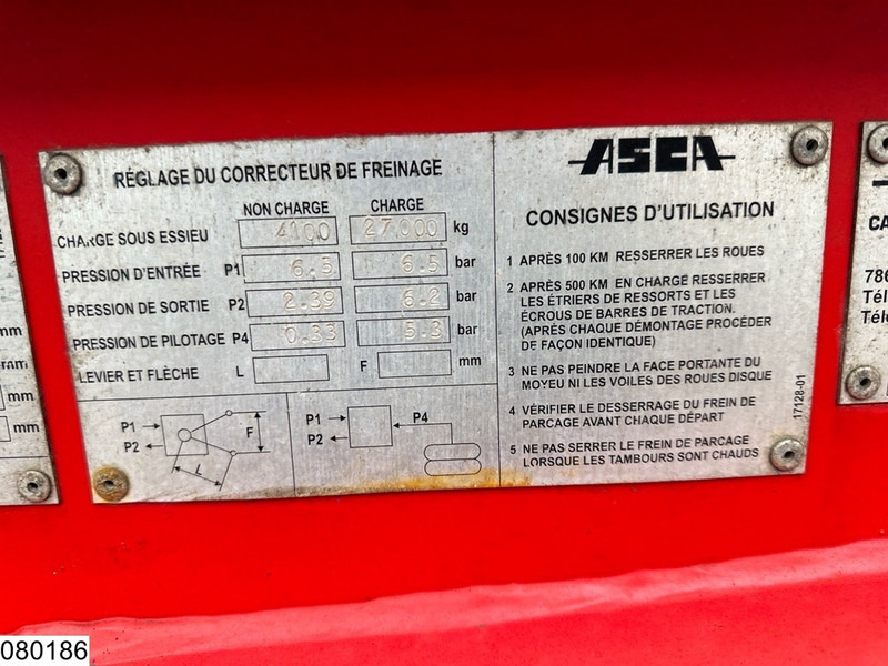 Semi-remorque porte-conteneur/ Caisse mobile ASCA Chassis 10, 20, 30, 40, 45 FT container transport: photos 13