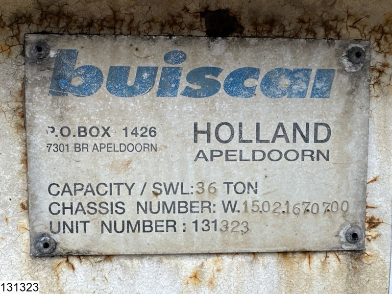 Buiscar HD36 10ft, 20ft, 30ft, 36.000KG - Semi-remorque porte-conteneur/ Caisse mobile: photos 4 Buiscar HD36 10ft, 20ft, 30ft, 36.000KG - Semi-remorque porte-conteneur/ Caisse mobile: photos 4