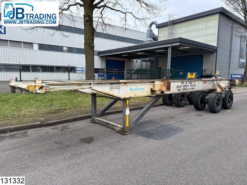Buiscar HD36 10ft, 20ft, 30ft, 36.000KG - Semi-remorque porte-conteneur/ Caisse mobile: photos 1 Buiscar HD36 10ft, 20ft, 30ft, 36.000KG - Semi-remorque porte-conteneur/ Caisse mobile: photos 1