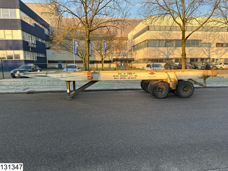 Buiscar HD36 10ft, 20ft, 30ft, 36.000KG - Semi-remorque porte-conteneur/ Caisse mobile: photos 2 Buiscar HD36 10ft, 20ft, 30ft, 36.000KG - Semi-remorque porte-conteneur/ Caisse mobile: photos 2