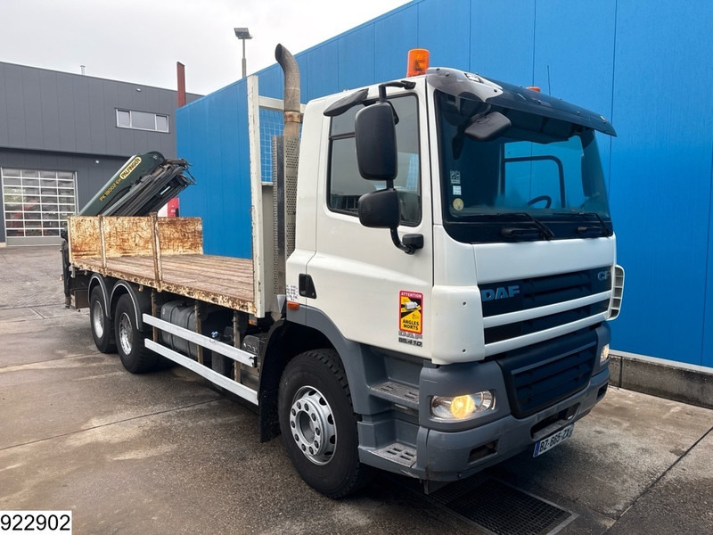 DAF 85 CF 410 6x4, EURO 5, Palfinger, Steel suspension - Camion plateau, Camion grue: photos 3 DAF 85 CF 410 6x4, EURO 5, Palfinger, Steel suspension - Camion plateau, Camion grue: photos 3
