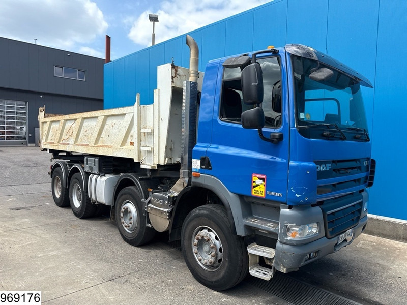 Camion benne DAF CF 410 8x4, EURO 5, Manual, Steel: photos 8