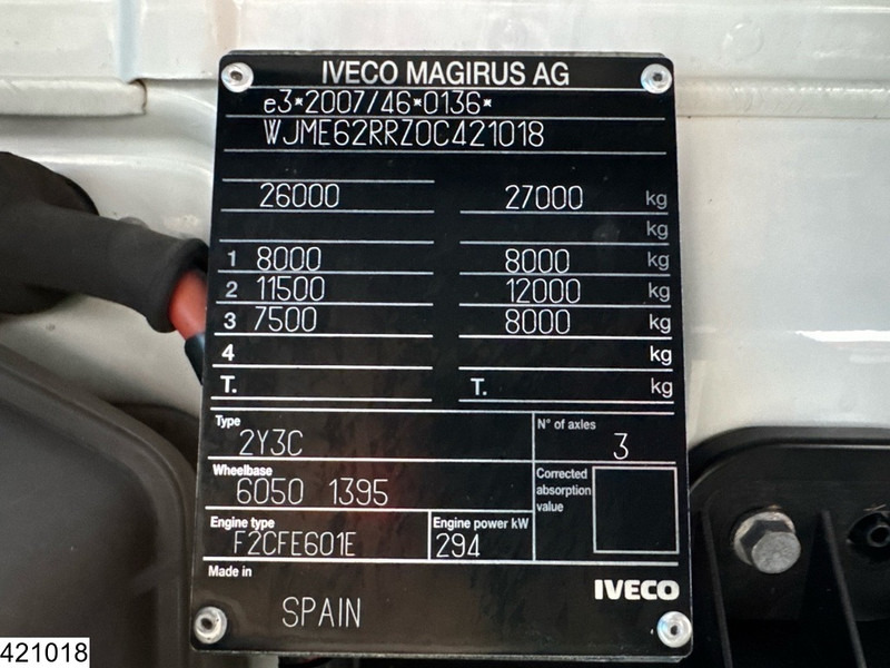 Camion frigorifique Iveco Stralis 400 CNG 6x2, EURO 6, Retarder, Cryofridge, Dhollandia: photos 7 Camion frigorifique Iveco Stralis 400 CNG 6x2, EURO 6, Retarder, Cryofridge, Dhollandia: photos 7