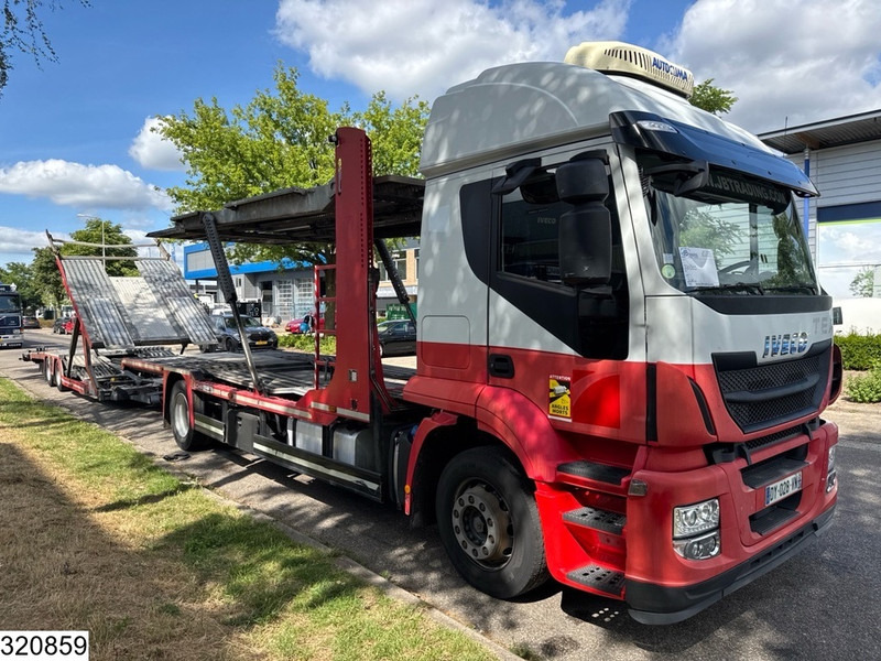 Iveco Stralis 420 EURO 6, Retarder, PTO, LOHR, Standairco - Camion porte-voitures: photos 3 Iveco Stralis 420 EURO 6, Retarder, PTO, LOHR, Standairco - Camion porte-voitures: photos 3