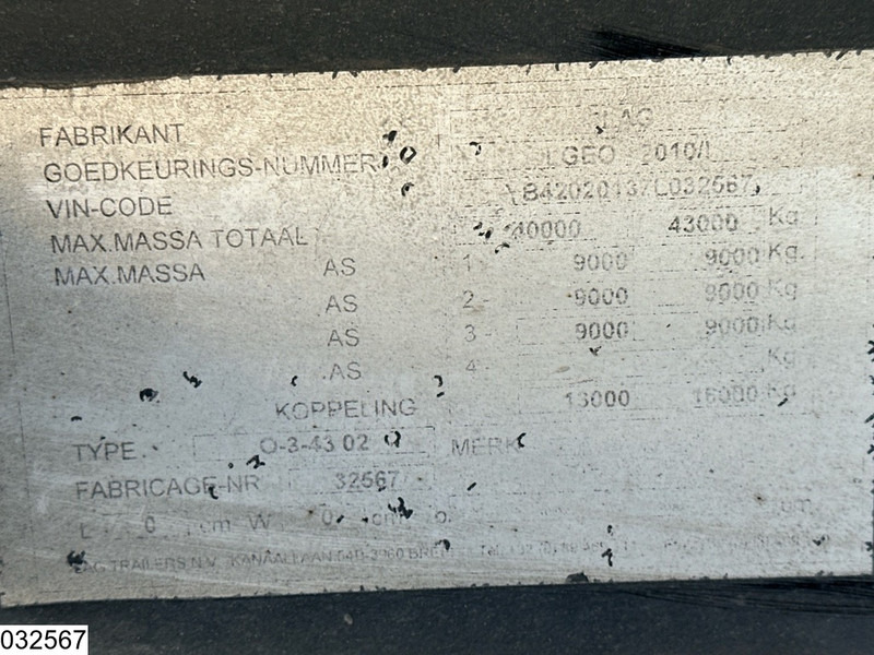 Semi-remorque citerne LAG Bitum 34000 Liter, 1 Compartment: photos 8