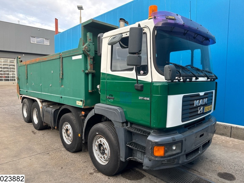 MAN 37 414 8x4, EURO 2, Manual, Leaf suspension - Camion benne: photos 4 MAN 37 414 8x4, EURO 2, Manual, Leaf suspension - Camion benne: photos 4