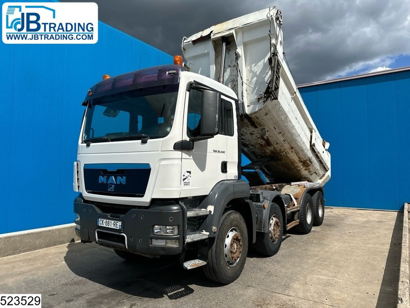 MAN TGS 35 440 8x4, Retarder, Steelsuspension, Hub reduction - Camion benne: photos 1 MAN TGS 35 440 8x4, Retarder, Steelsuspension, Hub reduction - Camion benne: photos 1
