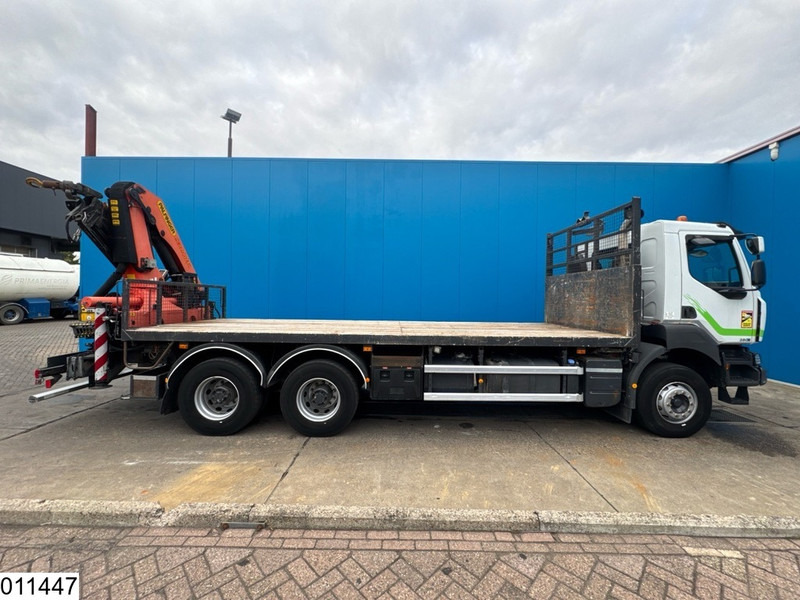 Camion plateau, Camion grue Renault Kerax 380 Dxi 6X4, EURO 5, Palfinger, Manual: photos 16