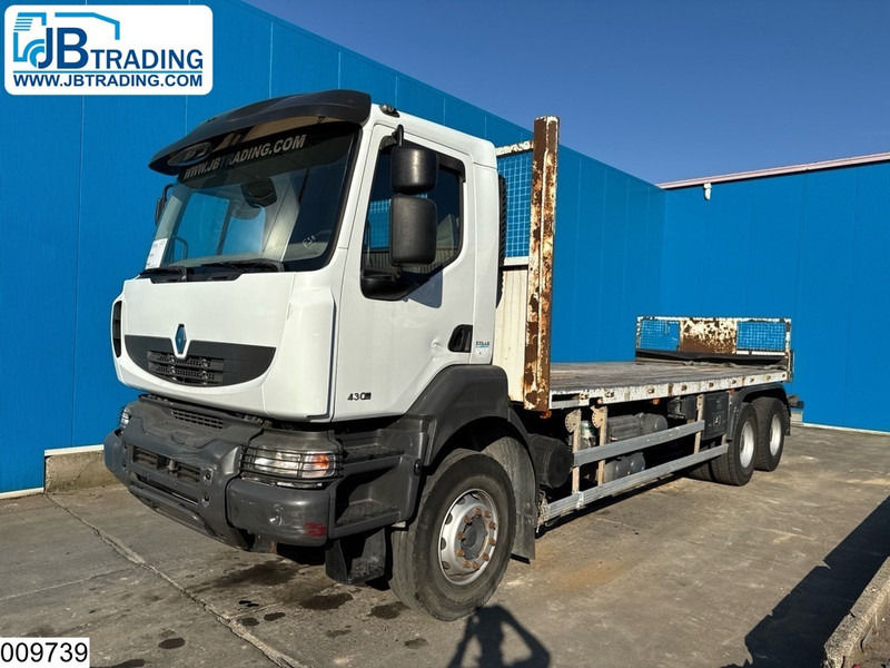 Renault Kerax 430 Dxi 6x4, EURO 5, Steel suspenion - Camion plateau: photos 1 Renault Kerax 430 Dxi 6x4, EURO 5, Steel suspenion - Camion plateau: photos 1
