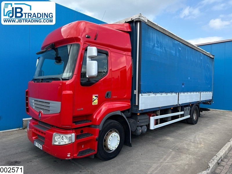 Renault Premium 380 Dxi EURO 5, Palfinger, PTO - Camion à rideaux coulissants: photos 1 Renault Premium 380 Dxi EURO 5, Palfinger, PTO - Camion à rideaux coulissants: photos 1