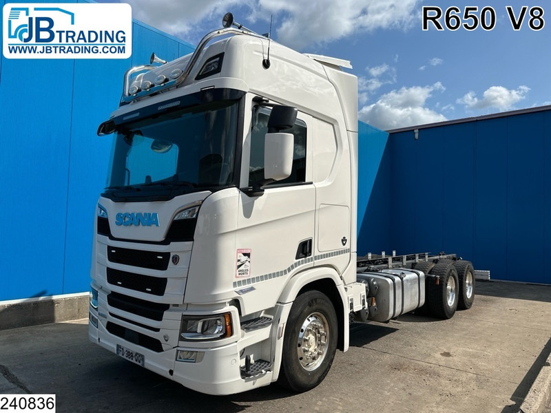 Scania R 650 6X4, EURO 6, Retarder, PTO - Châssis cabine: photos 1 Scania R 650 6X4, EURO 6, Retarder, PTO - Châssis cabine: photos 1
