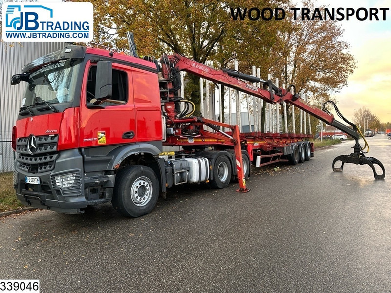Mercedes-Benz Arocs 3353 6x4, EURO 6, Retarder, Hydrauliek, Combi - Tracteur routier: photos 1 Mercedes-Benz Arocs 3353 6x4, EURO 6, Retarder, Hydrauliek, Combi - Tracteur routier: photos 1