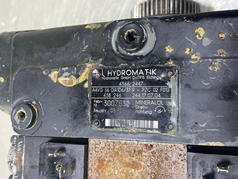 Hydraulique pour Engins de chantier Ahlmann AZ6-Hydromatik A4VG56DA1D6/31R-Drive pump/Rijpomp: photos 6