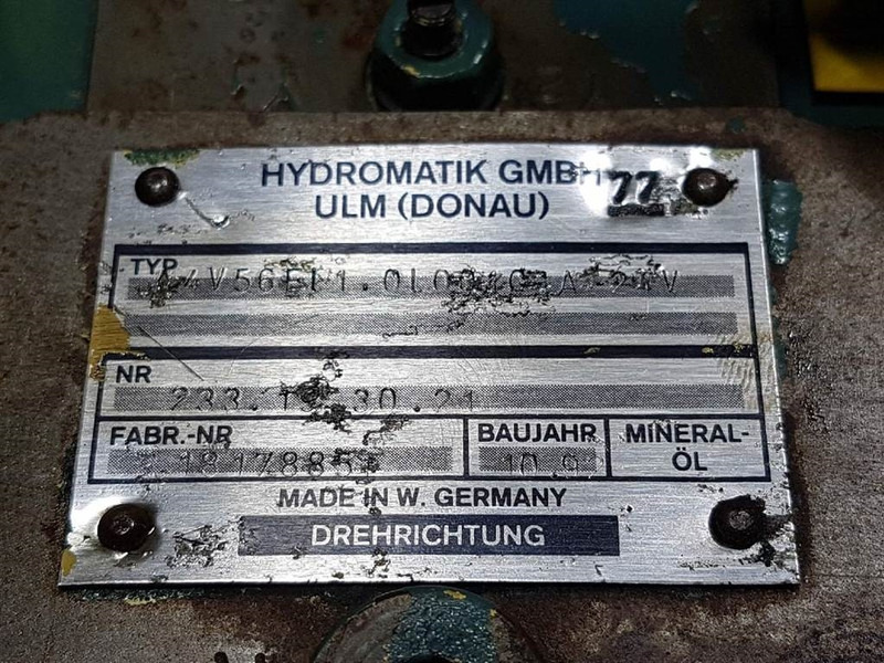 Hydromatik A4V56EL1.0L00101A-24V-233.13.30.21-Drive pump - Hydraulique: photos 4 Hydromatik A4V56EL1.0L00101A-24V-233.13.30.21-Drive pump - Hydraulique: photos 4