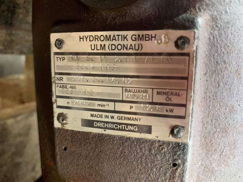 Hydromatik A7V80LV20LZF0D - Liebherr L 541 - Drive pump - Hydraulique: photos 2 Hydromatik A7V80LV20LZF0D - Liebherr L 541 - Drive pump - Hydraulique: photos 2