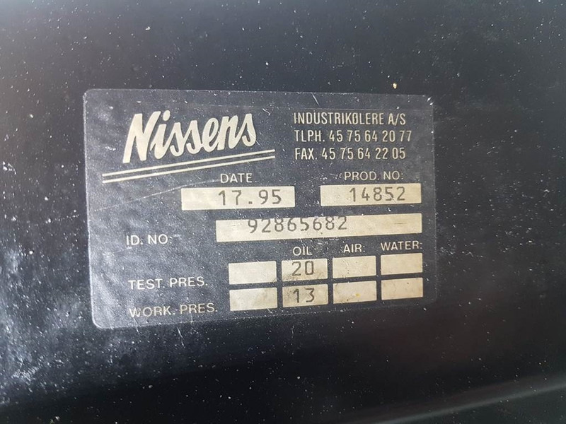Nissens - Cooler/Kühler/Koeler - Moteur et pièces pour Engins de chantier: photos 4 Nissens - Cooler/Kühler/Koeler - Moteur et pièces pour Engins de chantier: photos 4