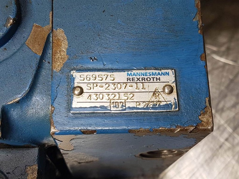 Rexroth SP-2307-11 - Zettelmeyer ZL 1002 I - Valve - Hydraulique: photos 4 Rexroth SP-2307-11 - Zettelmeyer ZL 1002 I - Valve - Hydraulique: photos 4