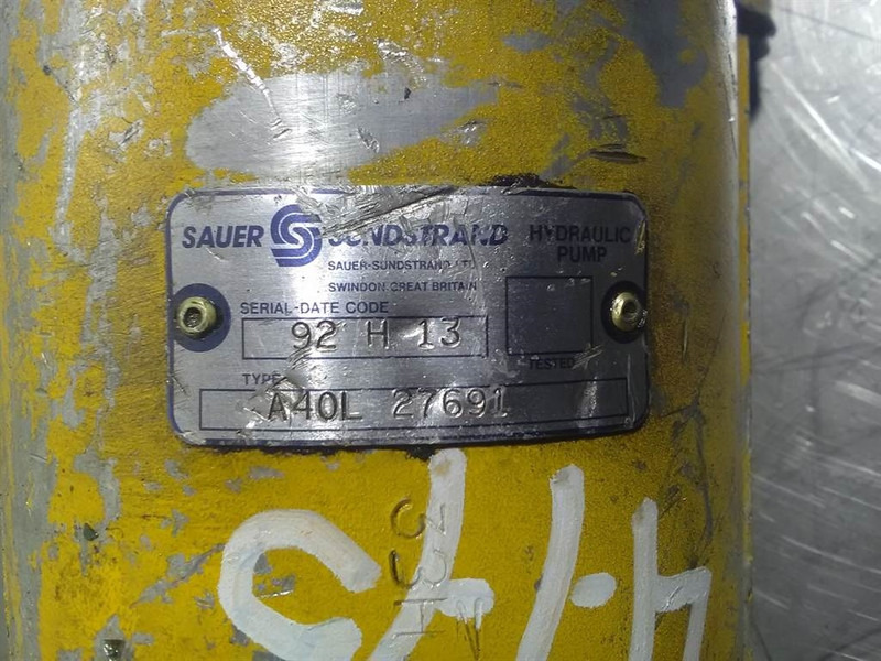 Sauer Sundstrand A40L27691 - Gearpump/Zahnradpumpe - Hydraulique: photos 3 Sauer Sundstrand A40L27691 - Gearpump/Zahnradpumpe - Hydraulique: photos 3