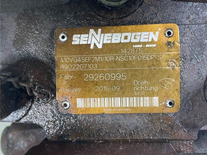 Sennebogen 835E-142875-Drive pump/Fahrpumpe/Rijpomp - Hydraulique pour Engins de chantier: photos 4 Sennebogen 835E-142875-Drive pump/Fahrpumpe/Rijpomp - Hydraulique pour Engins de chantier: photos 4