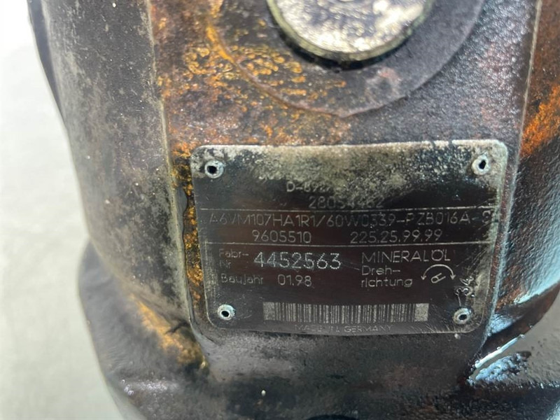 Zettelmeyer ZL602-28054462-Brueninghaus A6VM107-Drive motor - Hydraulique pour Engins de chantier: photos 4 Zettelmeyer ZL602-28054462-Brueninghaus A6VM107-Drive motor - Hydraulique pour Engins de chantier: photos 4