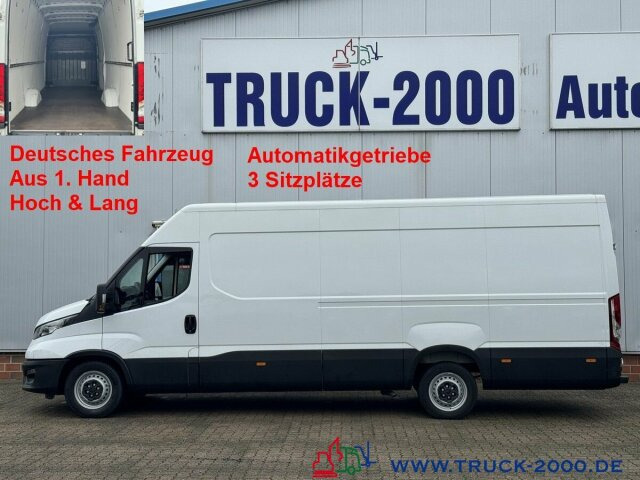 Iveco Daily Maxi Hoch & Lang Autom. 3 Sitze TÜV 01/27 - Fourgon utilitaire: photos 1 Iveco Daily Maxi Hoch & Lang Autom. 3 Sitze TÜV 01/27 - Fourgon utilitaire: photos 1