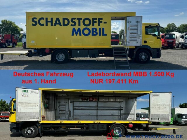 MAN TGM 15.250 Dünnschede Schadstoffmobil LBW 197TKM - Camion fourgon: photos 1 MAN TGM 15.250 Dünnschede Schadstoffmobil LBW 197TKM - Camion fourgon: photos 1