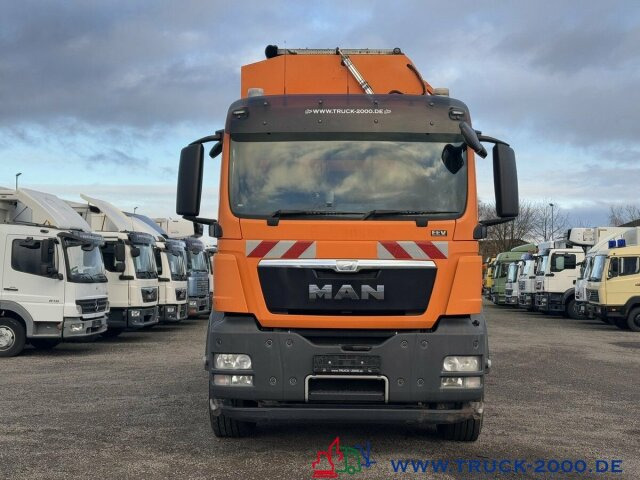 Benne à ordures ménagères pour transport de déchets MAN TGS 26.320 HS Fahrzeugbau ASF Wechselcontainer: photos 9