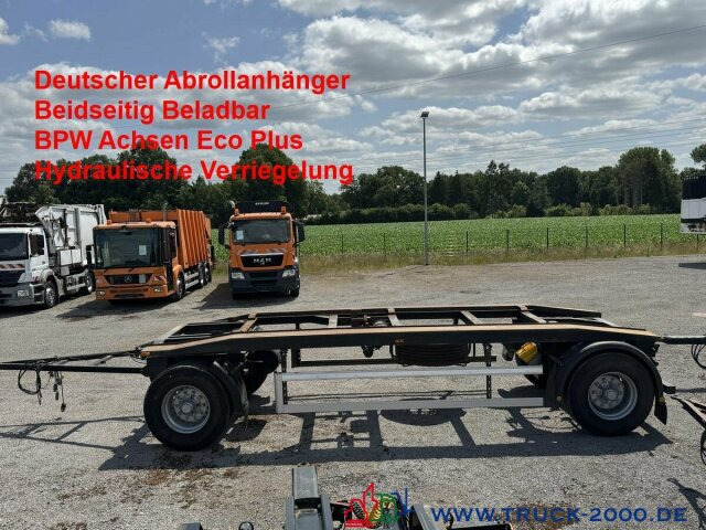 (Meiller) Platal AC18 Abrollanhänger BPW Achsen - Remorque ampliroll/ Multibenne: photos 1 (Meiller) Platal AC18 Abrollanhänger BPW Achsen - Remorque ampliroll/ Multibenne: photos 1