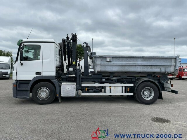 Mercedes-Benz 1841L Abroller + Kran + FB 7.6m=1.2 t. - Camion ampliroll, Camion grue: photos 3 Mercedes-Benz 1841L Abroller + Kran + FB 7.6m=1.2 t. - Camion ampliroll, Camion grue: photos 3