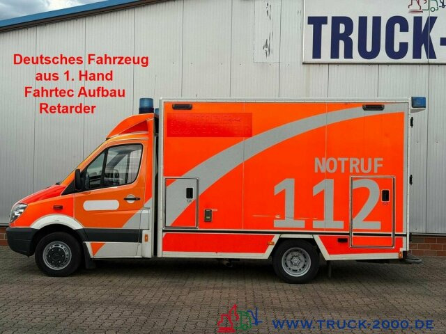 Mercedes-Benz Sprinter 516 Fahrtec RTW Luftfederung Retarder - Ambulance: photos 1 Mercedes-Benz Sprinter 516 Fahrtec RTW Luftfederung Retarder - Ambulance: photos 1