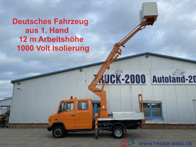Mercedes-Benz Vario 614 Ruthmann 12m Arbeitsbühne 1000V Isol. - Camion avec nacelle: photos 1 Mercedes-Benz Vario 614 Ruthmann 12m Arbeitsbühne 1000V Isol. - Camion avec nacelle: photos 1
