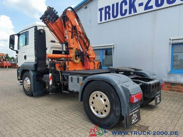 Tracteur routier MAN TGS 18.360 Atlas Kran 165.2E+Funkfernbedienung: photos 11