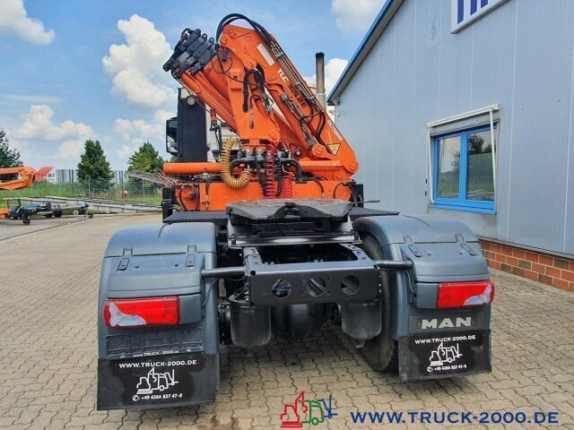Tracteur routier MAN TGS 18.360 Atlas Kran 165.2E+Funkfernbedienung: photos 7