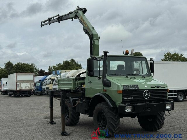 Unimog U 1400 Kran PK 7000B Kran 5+6 Steuerkreis + AHK - Véhicule utilitaire: photos 2 Unimog U 1400 Kran PK 7000B Kran 5+6 Steuerkreis + AHK - Véhicule utilitaire: photos 2