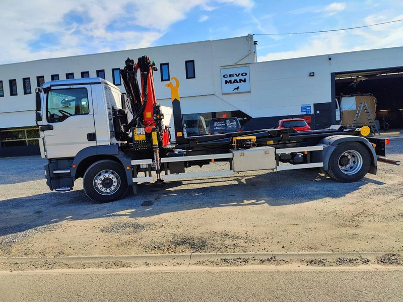 MAN TGM 18.290 Container + Palfinger PK13001 - Camion ampliroll, Camion grue: photos 4 MAN TGM 18.290 Container + Palfinger PK13001 - Camion ampliroll, Camion grue: photos 4